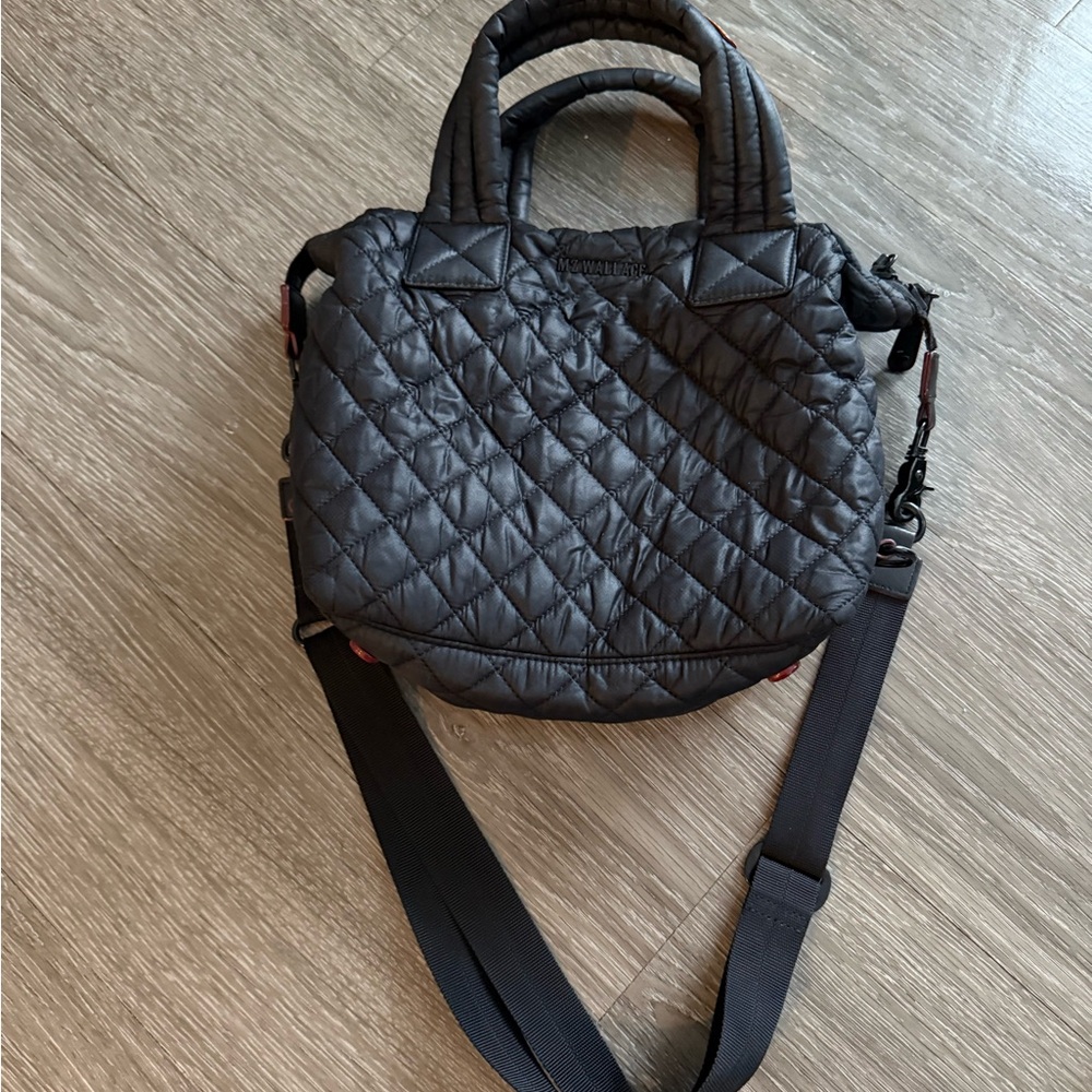 Black Quilted Handbag